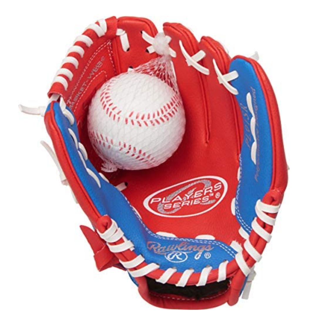 Players Series Youth Tball/Baseball Gloves - Rawlings Ages 3-5